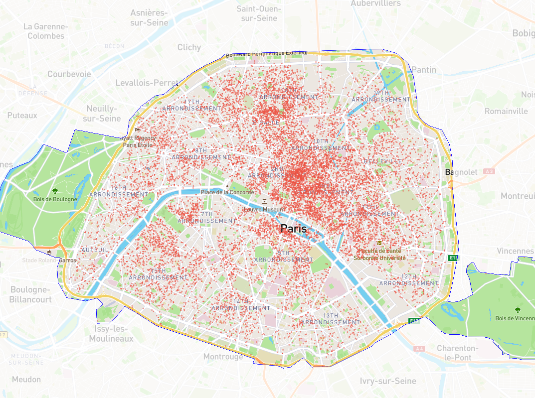 Inside Airbnb : seulement 13 965 annonces Airbnb actives de location courte durée à Paris en 2025