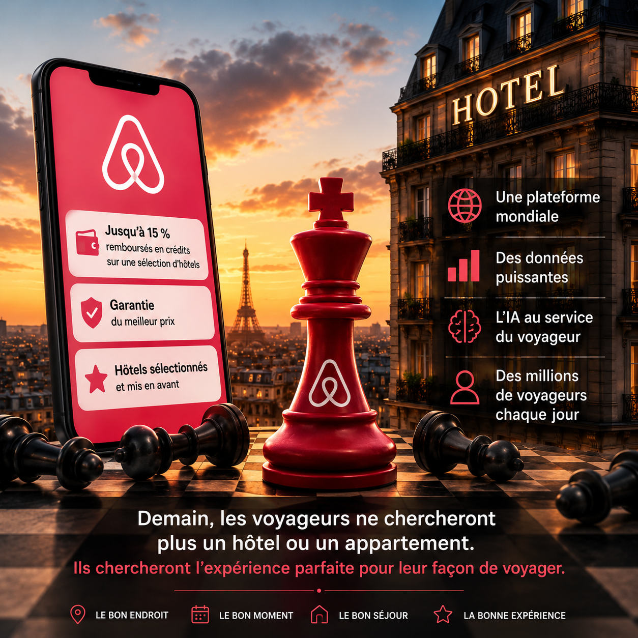 Airbnb s’attaque aux hôtels… et ils ne sont probablement pas prêts